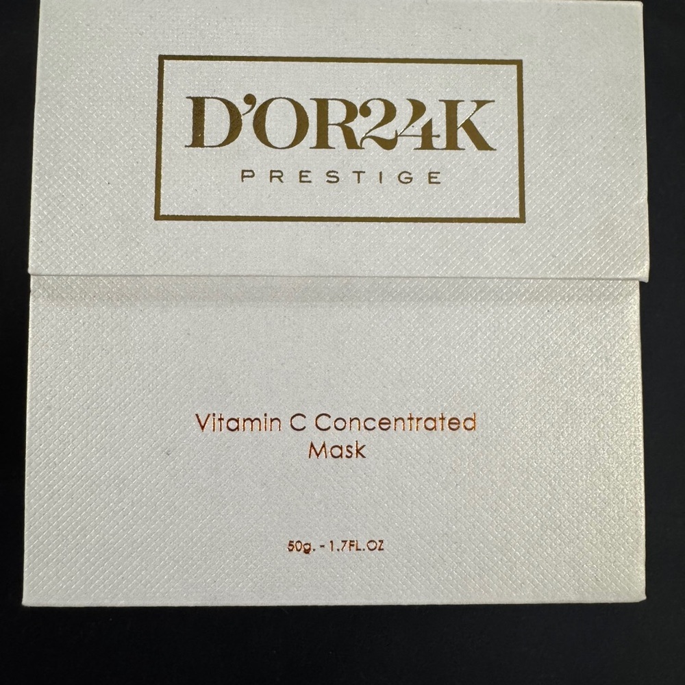 ✨ NWT D’OR24K Prestige Vitamin C Concentrated Brightening Mask – 50g ✨ - Picture 2 of 4